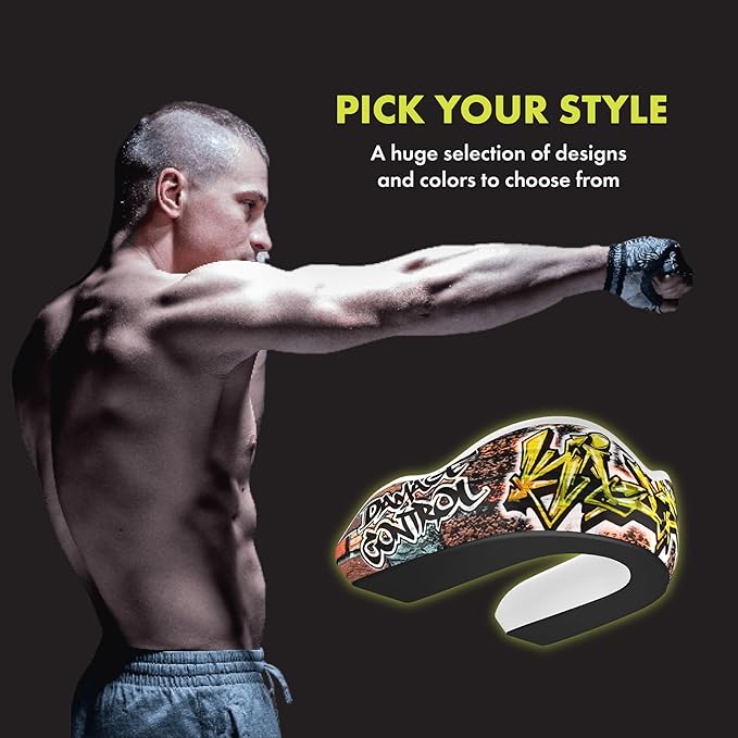 DAMAGE CONTROL Extreme Impact Mouth Guard – Sports Mouthguard for Boxing, MMA, BJJ, Hockey, Rugby, Lacrosse, & More – Mouthpiece for Teeth & Jaw Protection (Adult, King Tag EI)
