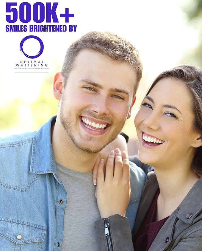 Teeth Whitening Strips for Sensitive Teeth | 14-Day Full Treatment Whitening Kit | Fast-Acting Whitening | Removes Tough Stains | Easy to Use, Comfortable Fit | Self Care & Personal Care Products