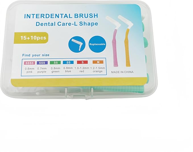 interdental Brushes Between Teeth (0.8mmGreen, Normal)