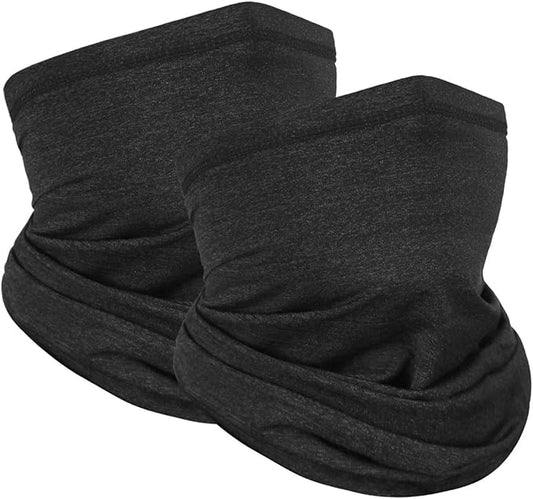 Achiou Neck Gaiter Face Cover Scarf, UV Protection Mask for Men and Women,Soft Windproof, Hiking Cycling Running