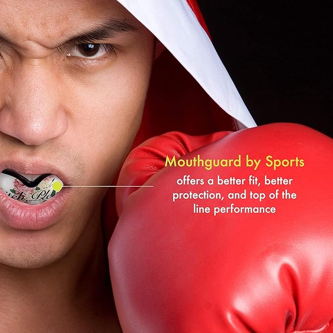 DAMAGE CONTROL Extreme Impact Mouth Guard – Sports Mouthguard for Boxing, MMA, BJJ, Hockey, Rugby, Lacrosse, & More – Mouthpiece for Teeth & Jaw Protection, for Youth & Adults