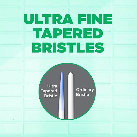 GUM Deep Clean Technique Toothbrush - Full Head - Soft Toothbrushes for Adults with Sensitive Gums - Extra Fine Bristles, 2 Count