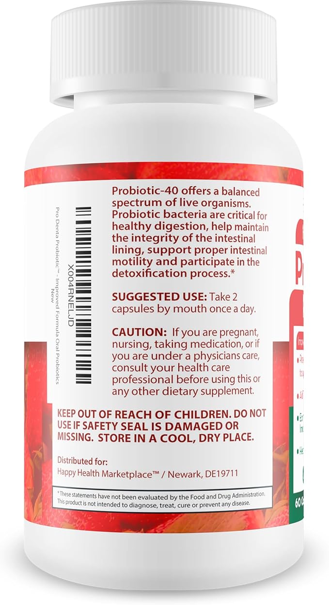 ProDenta Probiotic - Our Best Dental Mouth Probiotics for Bad Breath, Teeth, & Gum Health - Experience Great Oral Health Oral Probiotics Best Super Teeth Probiotic Prodentim Advanced Oral Probiotics