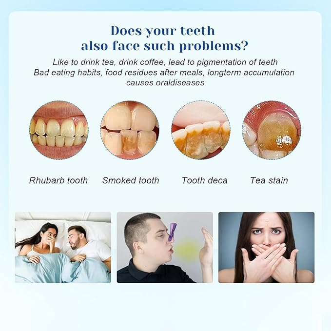 Teeth Whitening Pen - (6 Pack) Professionally Stain Removal Teeth Whitening Gel Formula,No Sensitivity, Enamel Safe, Travel-Friendly Teeth Whitening Gel Pen, Gentle Formula （Transparent）