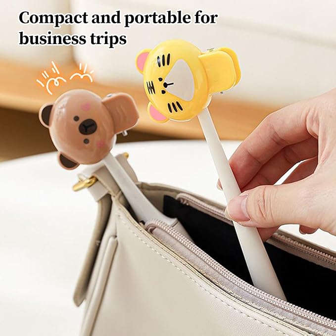 Toothbrush Protector Cap - Set of 4 Covers, Decorative Bathroom Gadgets | Hygienic Bristle Guard for Family Shared Sink