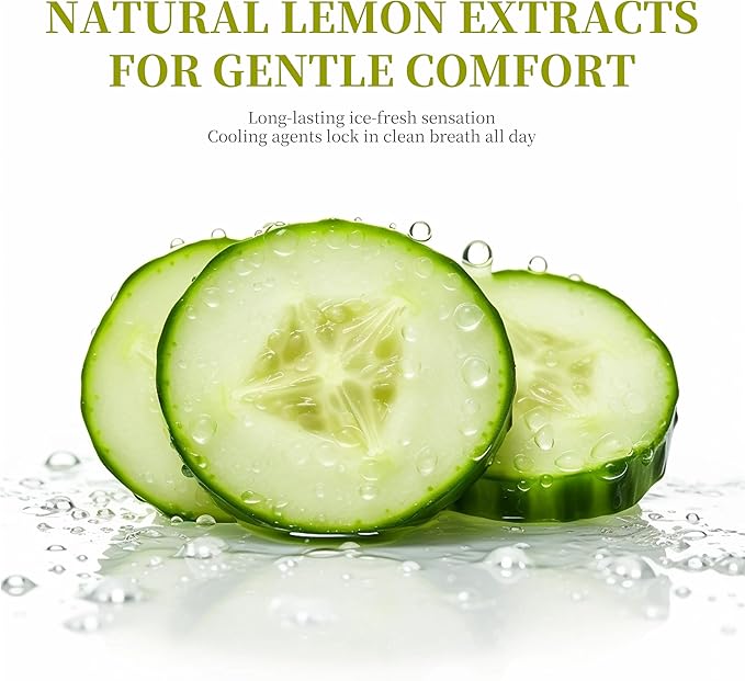 Oral Spray – Fresh Breath, Dual Cooling Experience & Convenient On-The-Go Design – Perfect for Freshening Breath Anywhere, Anytime (Cucumber, 1 Count)