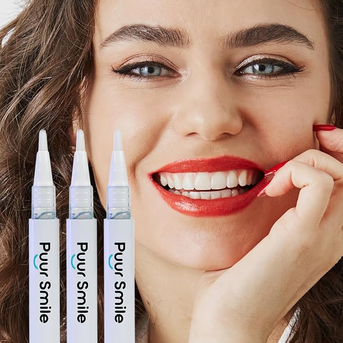 Teeth Whitening Gel Pen - Best Teeth Whitening Kit with Gel Pen Teeth Whitener 30+ Uses, Effective, Painless, No Sensitivity, Beautiful White Smile