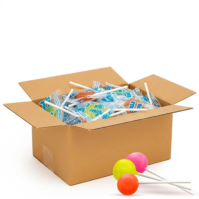 Zollipops Clean Teeth Pops Sugar Free Candy with Xylitol, Dye-Free Lollipops - Keto & Diabetic-Friendly, Dentist-Approved Treats for Kids (Natural Fruit Flavors, 17.64 lb)