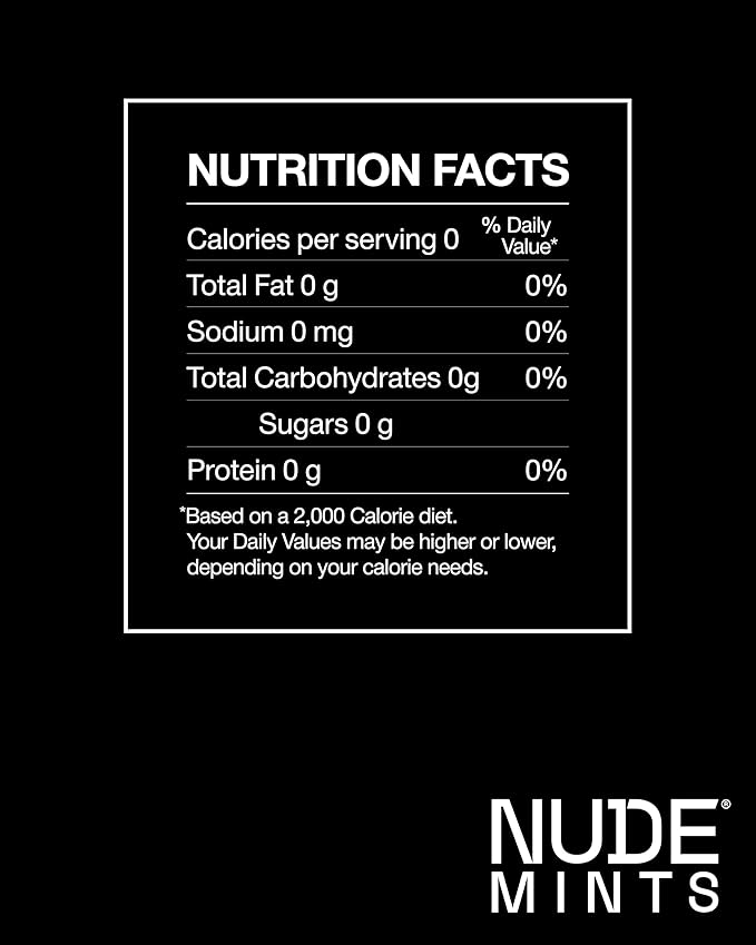 NUDE MINTS | Dual Action Liquid Capsules | Mouth Watering Mint - Lasts 3X Longer - 3X Stronger - Extreme Bad Breath Treatment For Adults - Sugar Free, 0 Calorie - Spearmint - 5 Pack - 150 Capsules