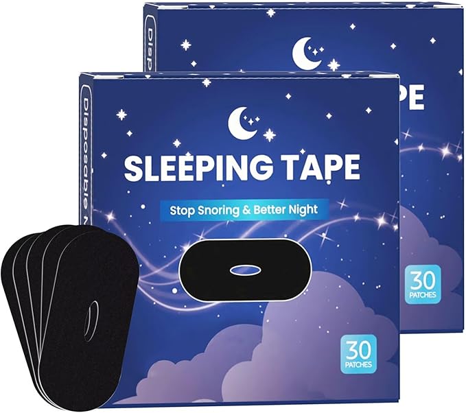 Mouth Tape for Sleeping Women 60PCS Strap Tapes, Gentle On Skin,M