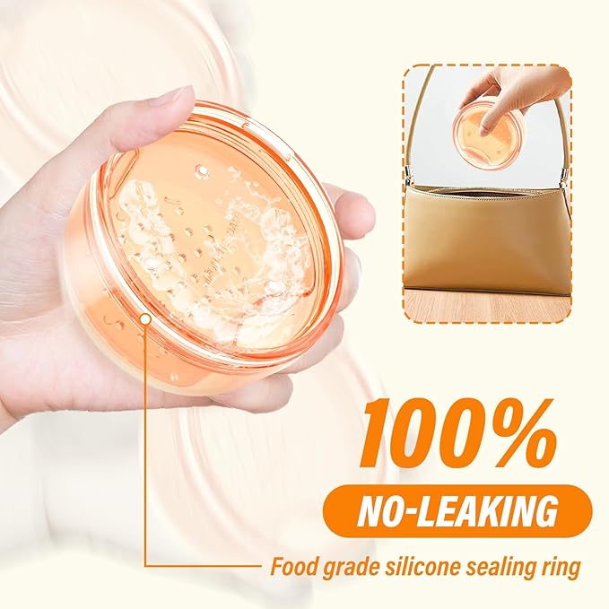 Denture Case, 2PCS Retainer Case with Strainer Basket, 2 in 1 Denture Bath Case No-Leak Retainer Cleaner Case, Retainer Holder for Travel, Mouth Guard Case for Dentures, Clear Braces, Night Guard