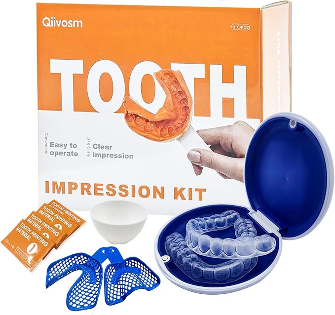Custom Night Guard for Bruxism/Grinding/TMJ at Night, Bite Mouth Guard for Teeth Clenching Nighttime, for Adults & Kids (One Guard)