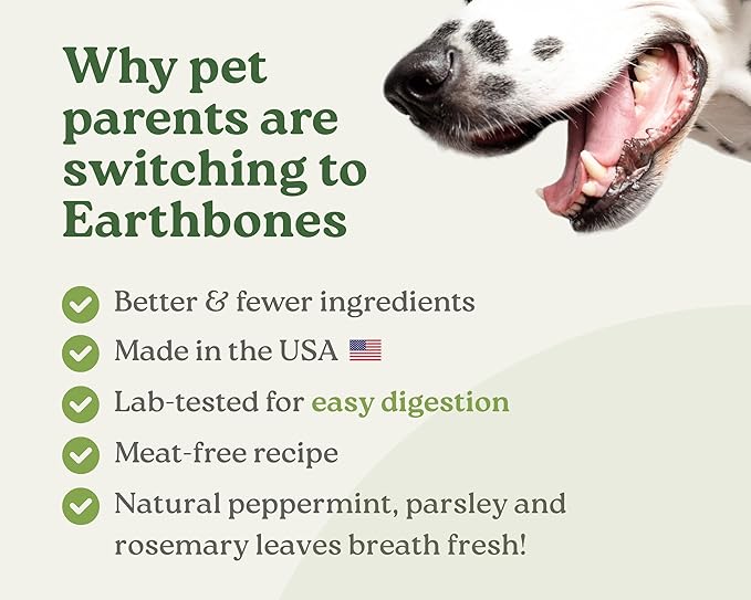 Earthbones Dental for Tiny Dogs, 90ct (3pk)
