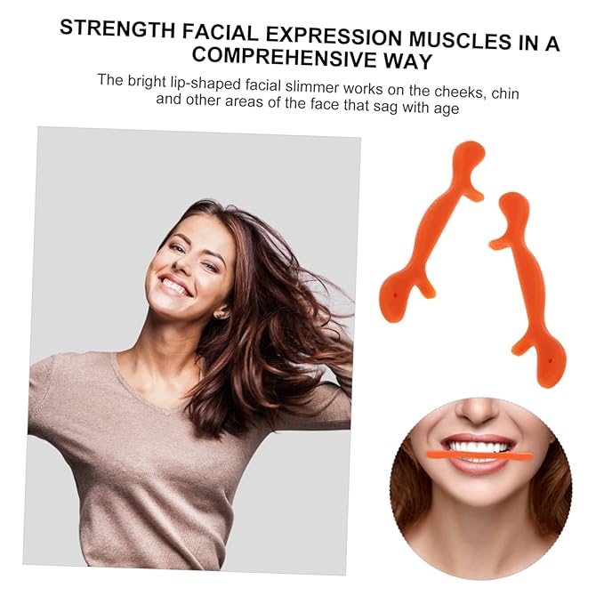 Smile Trainer Silicone Corrector Tool Oral Clarity Aid Chin Cheek Exercise