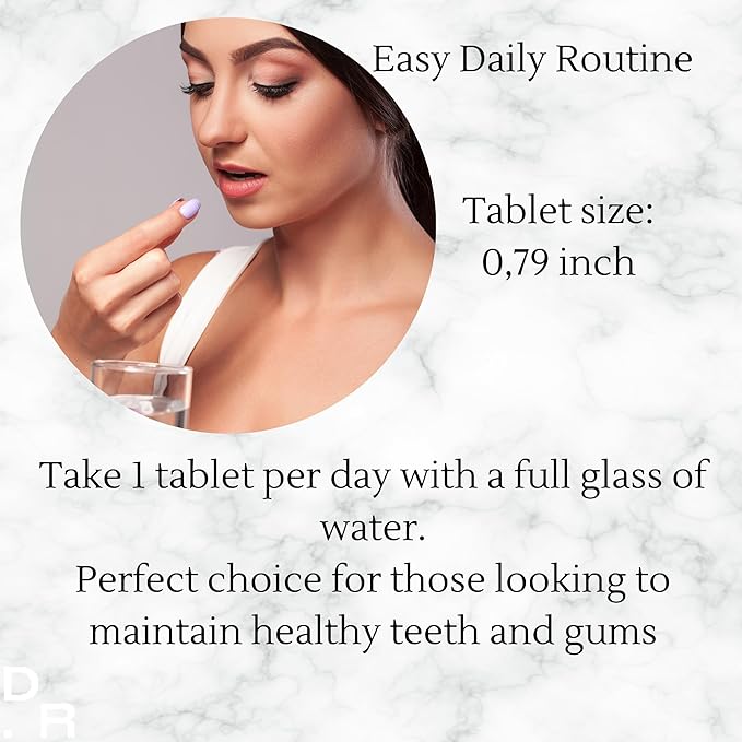 One‑A‑Day – Daily Dental Multivitamin – Supports Teeth & Gum – 30 Tablets – High‑Dose Vitamins A, C, D, B‑Complex, Minerals