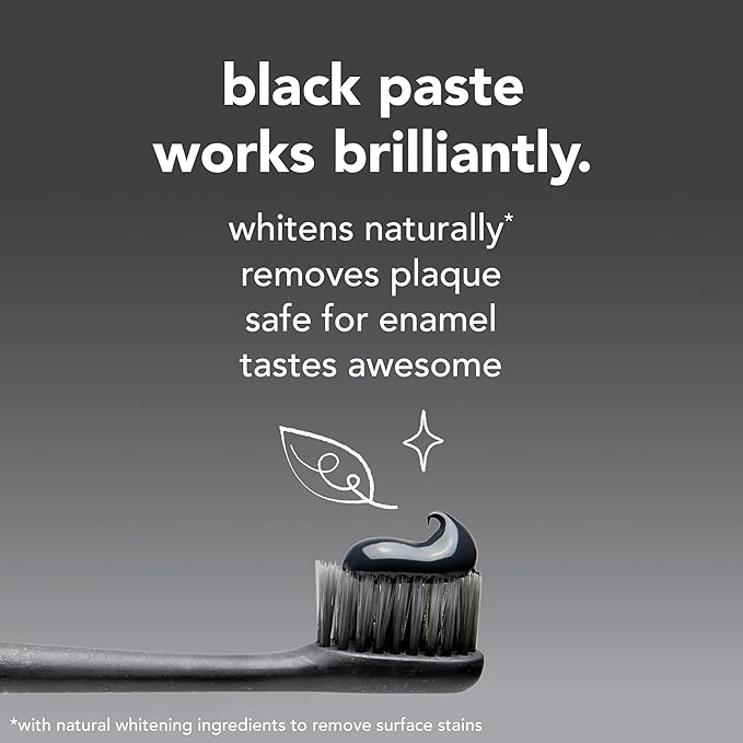 Hello Activated Charcoal Toothpaste, Fluoride Free with Activated Charcoal, Teeth Whitening Toothpaste with Fresh Mint and Coconut Oil, No SLS, Vegan, Gluten Free, 3 Pack, 4 OZ Tubes
