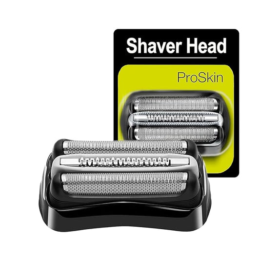 32B Series 3 Electric Shaver Replacement Head Compatible with Series 3 Foil Shaver Replacement Heads with S3 3040s 3080s-4 370cc 3070cc 3000s 3010, 3090cc Etc