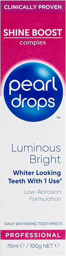 Pearl Drops - Luminous Bright White Toothpolish - Whitening Effect - Pro-Shine Complex - 75ml