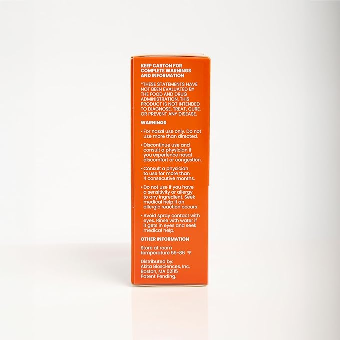 Profi™ Everyday Nasal Spray - Helps Defend Against Airborne Germs and Allergies, Lasts Up to 8 Hours, Advanced Nasal Spray for Air Travel, Work, Conferences & Indoor Gatherings - 90 Sprays, 0.29 FL OZ