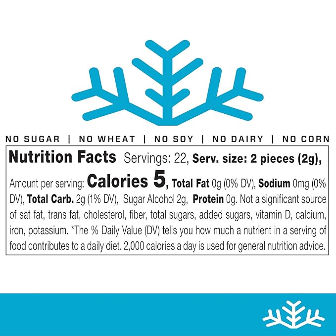 Mint Assortment KETO Xylitol Candy Chips (3-Pack) - SNØ 1.5oz Tin - Sugar-Free Candy With Only 2 Ingredients | Low Carbs, Diabetic-Friendly, Non-GMO, Vegan, GF & Kosher | Purest candy in the world!