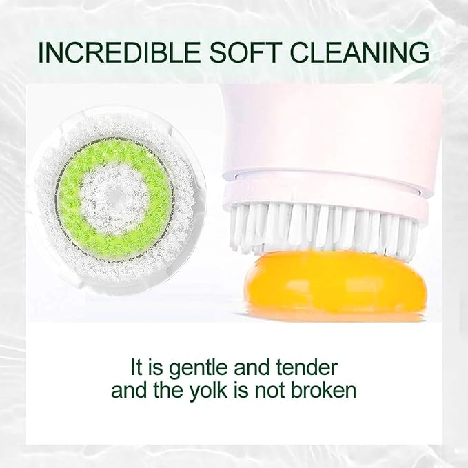 Brush Head Replacements Compatible with Clarisonic Mia 1, Mia 2, Mia Fit, Alpha Fit, Smart Profile Uplift and Alpha Fit Face Cleaning Brush Heads (Green-2Pack)