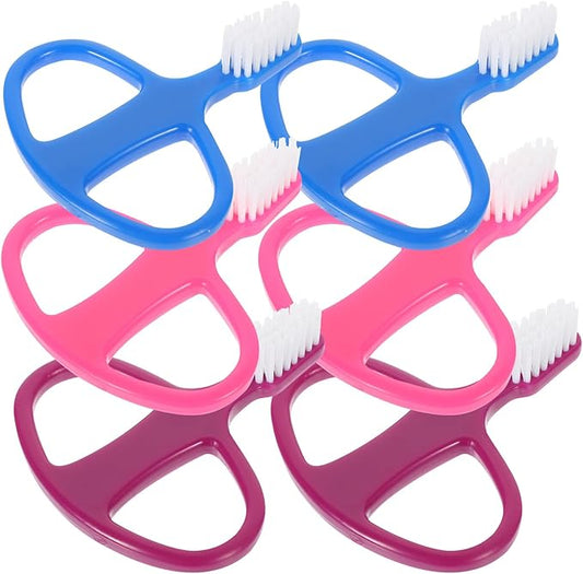 Toothbrush 9Pcs Set Soft Bristle Manual Toothbrushes for Daily Use Travel-Friendly Mixed Colors