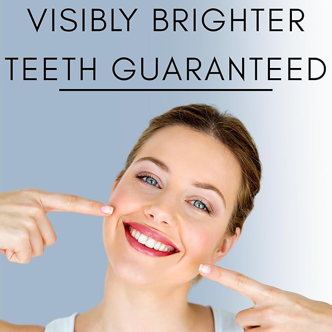 Teeth Whitening Gel for Trays - Professional Strength 44% Carbamide Peroxide, 5 Syringes (50 Treatments) + 2 Trays – Enamel Safe, Removes Coffee & Other Stains