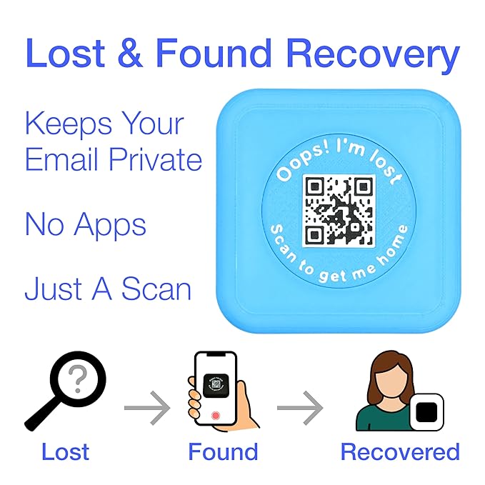 Kasse Invisalign Case by nCase | Modern Aligner & Retainer Case with QR Code Recovery | Magnetic Twist Open | 3D Printed in the USA | Secure Travel Design | Includes Invisalign Remover Tool | Cyan