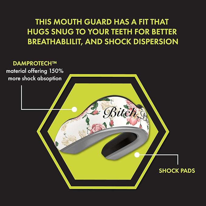 DAMAGE CONTROL Extreme Impact Mouth Guard – Sports Mouthguard for Boxing, MMA, BJJ, Hockey, Rugby, Lacrosse, & More – Mouthpiece for Teeth & Jaw Protection, for Youth & Adults