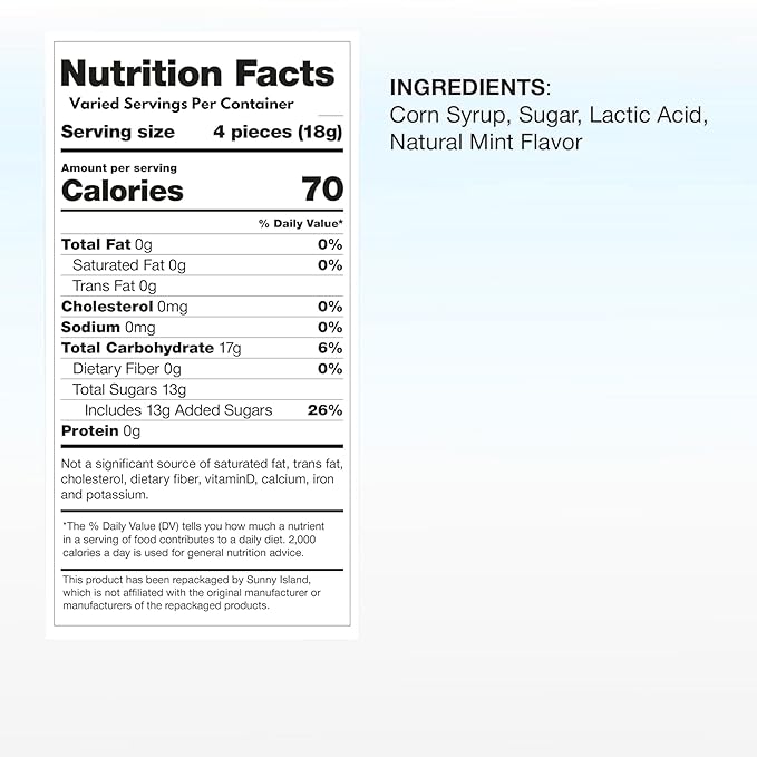 Crystal Clear Mints - 3 lbs - Clear Refreshing and Elegant After Dinner Mint Hard Candies - Bulk American Vintage Candy Assortment - Individually Wrapped, 48 oz.