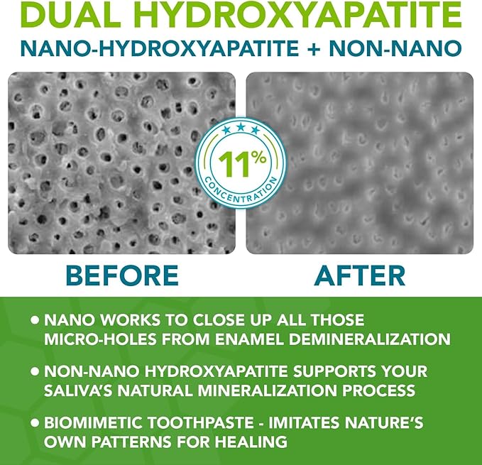 Great Oral Health Dentist Formulated Trio Bundle - Remineralizer Nano-Hydroxyapatite Wintermint Toothpaste - Mint Oral Probiotics for a Healthy microbiome- OraRestore Oral Health Essential Oil Blend
