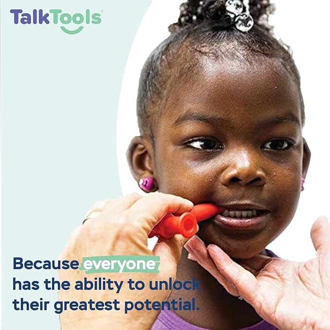 TalkTools Green Chewy Oral Motor - Sensory Tool for Kids & Toddlers | Therapy Tools to Improve Chewing and Biting Skills, Very Soft and Reusable | BPA Free