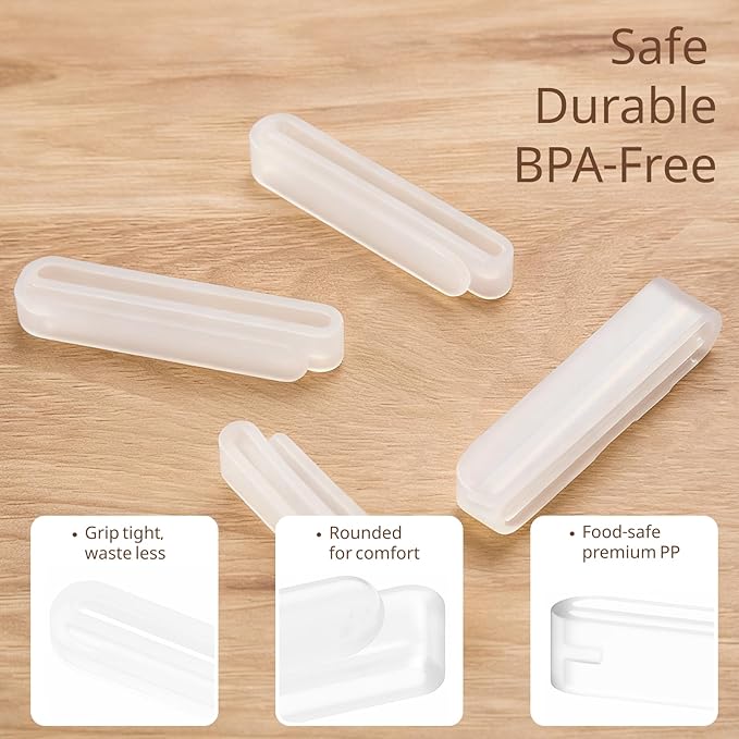 12-Pack Toothpaste Squeezer – PP Toothpaste Tube Squeezers, Toothpaste Dispenser & Tube Squeezer Tool for Bathroom, Works with Creams, Cosmetics in Tubes