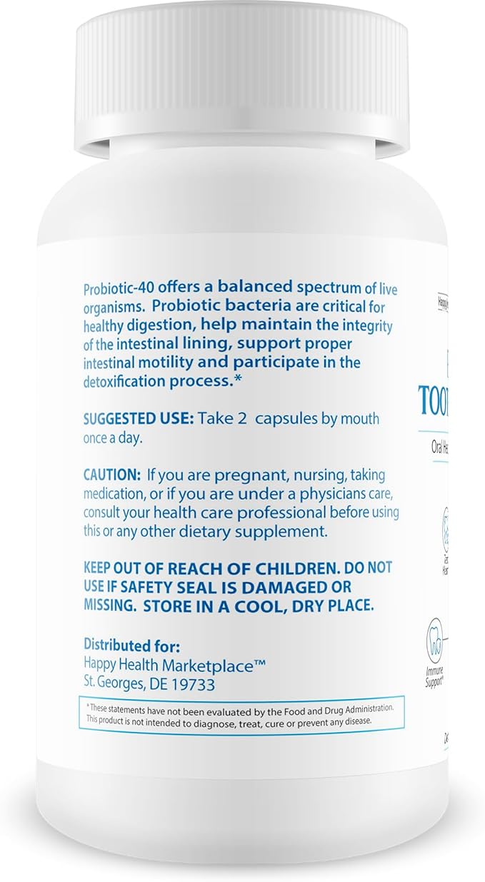 Fresh Tooth 360 Pro Our Best Oral Dental Probiotics for Teeth & Gums - Oral Health Probiotics - Mouth Probiotics - Oral Probiotics for Women & Men - Oral Probiotics for Men & Wm - Best Oral Probiotics