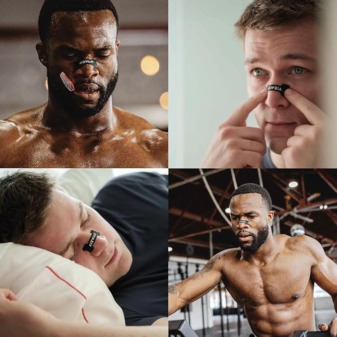AIRWAAV Nasal Strips (30 Ct) - Nose Strips to Boost Oxygen Intake, Reduce Snoring, Improve Sleep Quality and Recovery - Extra Strength Snoring Solution - Breathe Better in Every Moment (Large)
