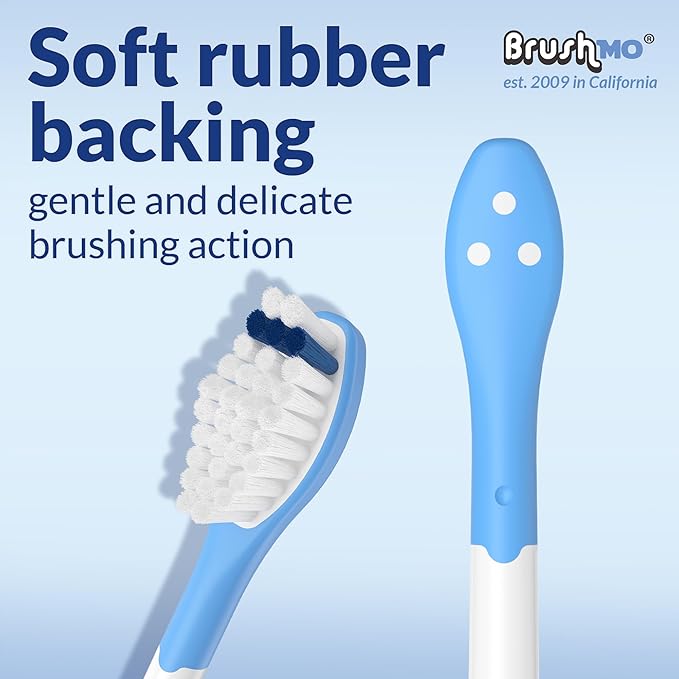 Brushmo Kids Replacement Toothbrush Heads, Compatible with Philips Sonicare for Kids HX6032 & HX6042, Ultra-Soft Dupont Bristles, 8-Pack for Ages 6+, Multi-Color (BM648)