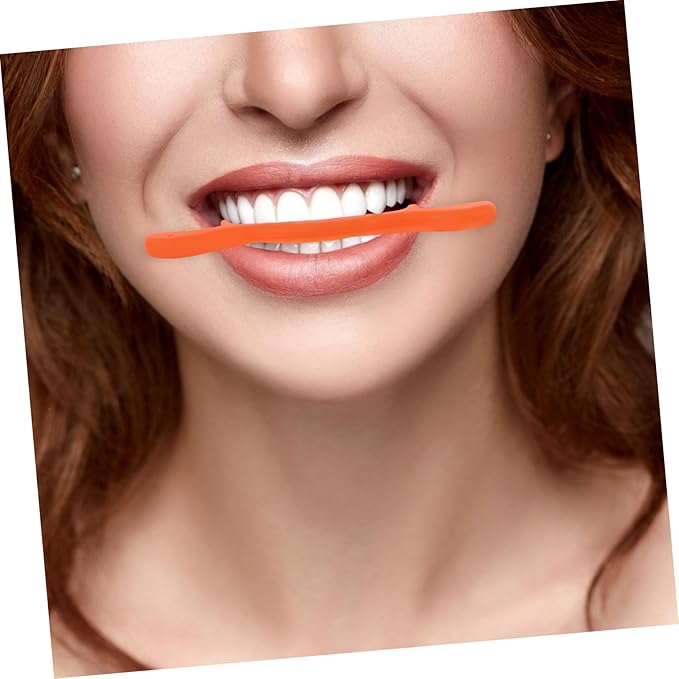 PartyKindom Silicone Braces Face Exercise Device Mouth Exerciser for Women Face Slimmer Lips Shaper Portable Facial Muscles Trainer