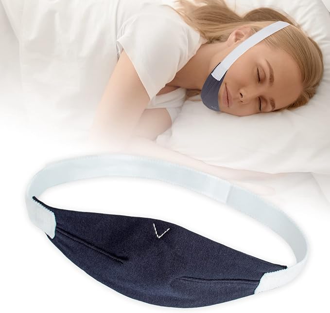 PalpitateC Upgrades Chin Strap Effective Mouth-Snoring Relief, Anti Snoring Men Women Universal, Adjustable Snoring Solution Effectively Regulate Snoring and Regulate Sleep, Chin Strap Resmed - 1 Pack