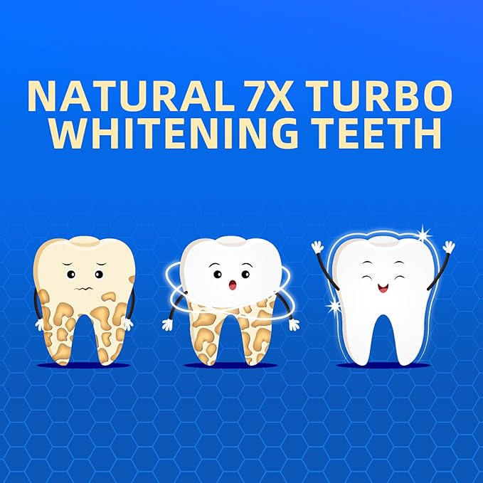2-Pack 7X Turbo Whitening 18% Nano Hydroxyapatite Bee Wasp Venom Toothpaste for Remineralizing Enamel Repair,Sensitive Relief,Anti-Gingivitis,Anti-Cavity,Anti-Plaque -150 MIN Fresh Breath