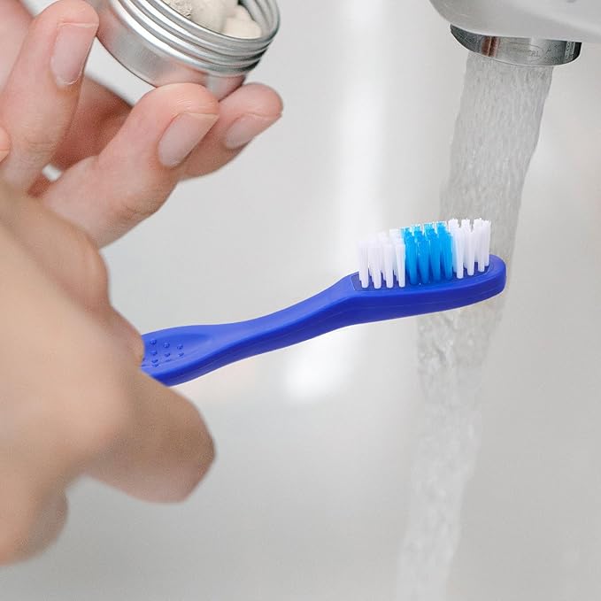 10Pcs Prison Toothbrush with Large Ergonomic Handle Plastic and Nylon Mini Toothbrushes for Oral Cleaning and Comfort Grip Soft Bristles for Detainee Use and Hygiene Maintenance