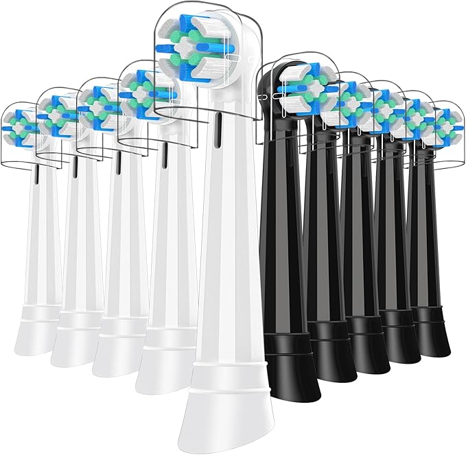 iO Replacement Heads Compatible with Oral B iO,iO Series Electric Toothbrush Heads Compatible with Oral B iO 2/3/4/5/6/7/8/9/10,Medium Bristles for Effective Plaque Removal