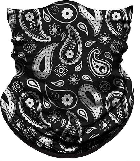 Obacle Neck Gaiter Face Mask Bandana for Dust Wind Sun Protection for Men Women