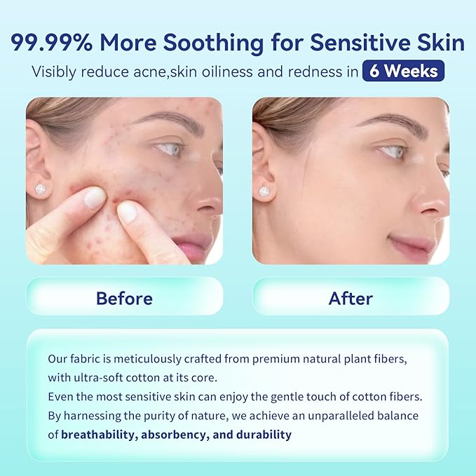 Ditoi Disposable Face Towels,Ultra Thick Face Towelettes XL, Lint-Free Cotton Facial Cloths for Makeup Removal,10"×12", 300 Count (6 Pack)