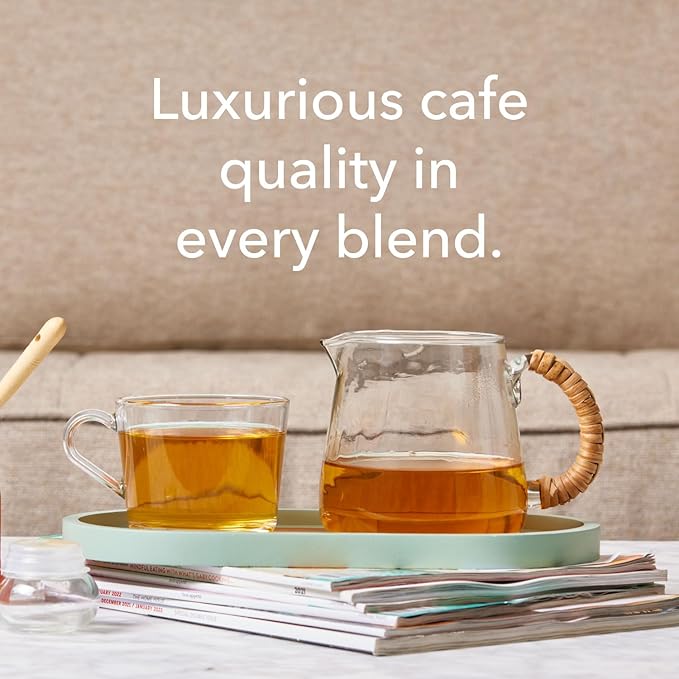 Literary Tea Collection Assorted Tea Gift Set - Hand-Crafted Loose Leaf Teas, Presentation Gift Box with Loose Leaf Steeper Included - Mixed Caffeine - 5 Unique and Flavorful Teas, 75+ Cups