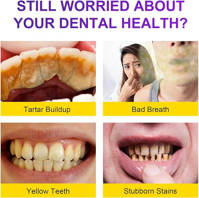 Teeth Whitening Powder - Teeth Whitening - Removes Stains - No Sensitivity - Enamel-Safe Toothpaste Power - Breath Freshener - for Coffee, Tea and Tobacco Stains 15g