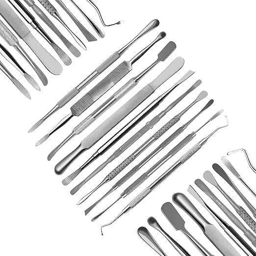 Periosteal Elevators Dental Surgical Instruments lab Work, German Grade Stainless Steel, (10 Pcs Set)