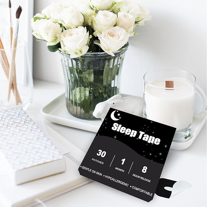 Mouth Tape for Sleeping 30 Pack, Easy to Use, Convenient to Carry K1