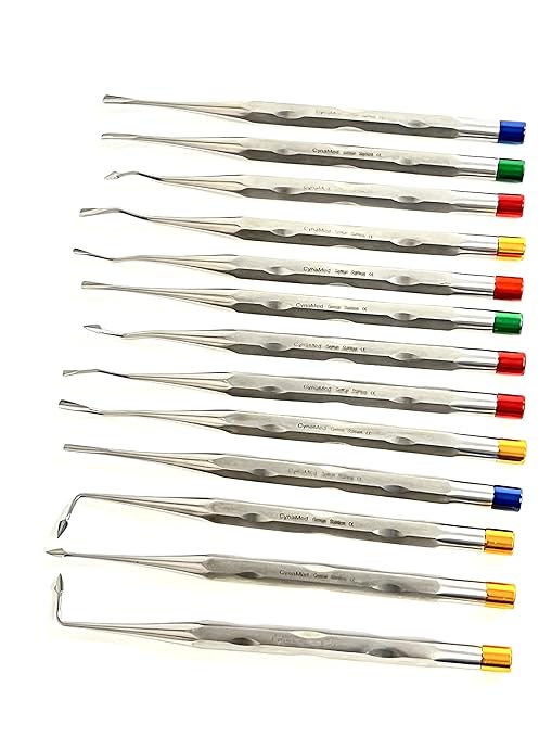 New German Set of 13 Dental Proximators/Luxating EXTRACTING Elevator -Premium
