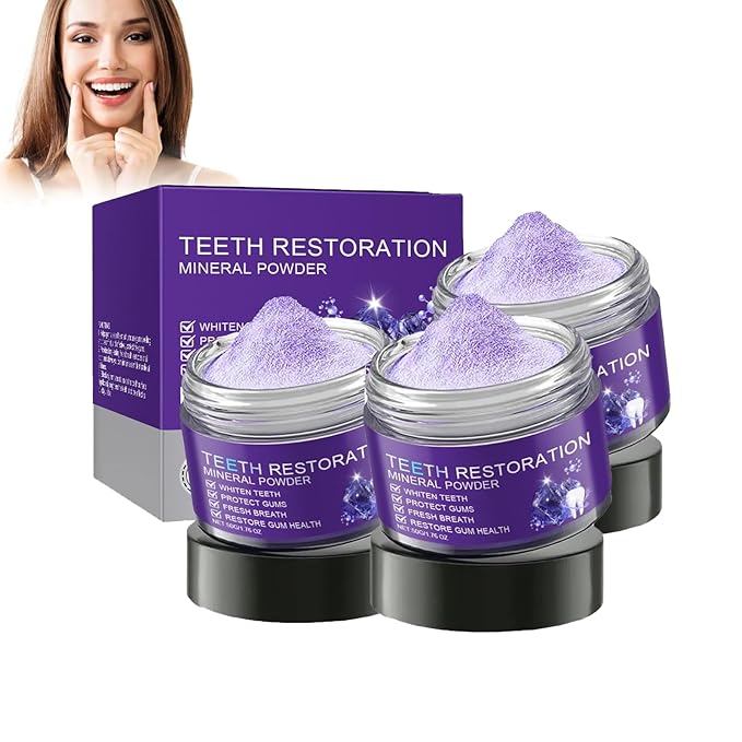 Teeth Restoration Mineral Powder, Mineral Tooth Powder,Professional Oral Care,Protect Teeth and Gums and Solve Oral Problems (3)