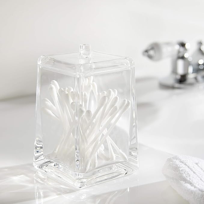 Huang Acrylic Square Tapered Accessory Set (Swab Box)